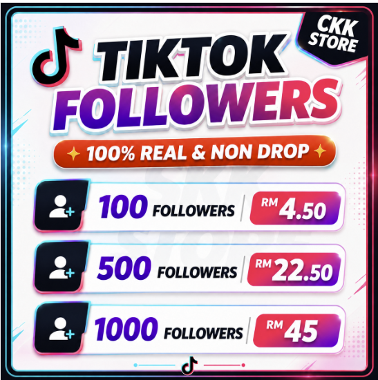 Tiktok followers